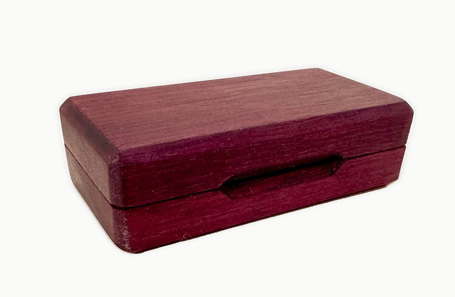 Mikro terningboks i Purpleheart